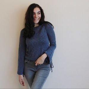 Pink republic blue knit light sweater